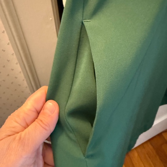 Beautiful Chico’s green collared dress sz 3 - Picture 4 of 5